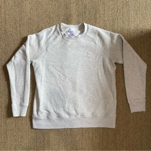 Champion Crew Neck Long Sleeve Heather Sweatshirt